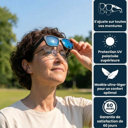 Lunettes Clip-On Polarées – Vision Claire sans compromis