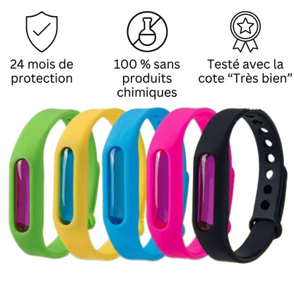 Bracelet anti-moustiques Malin Québec