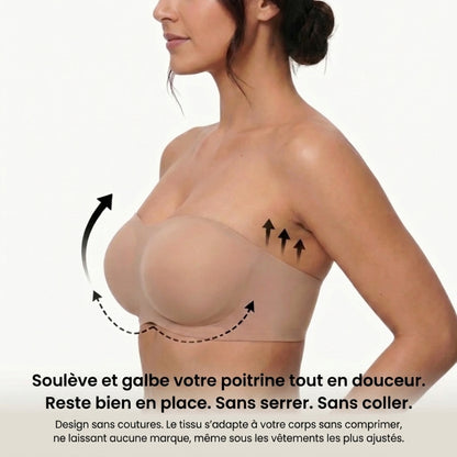 Soutien-gorge invisible sans bretelles
