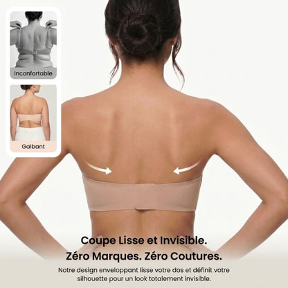 Soutien-gorge invisible sans bretelles