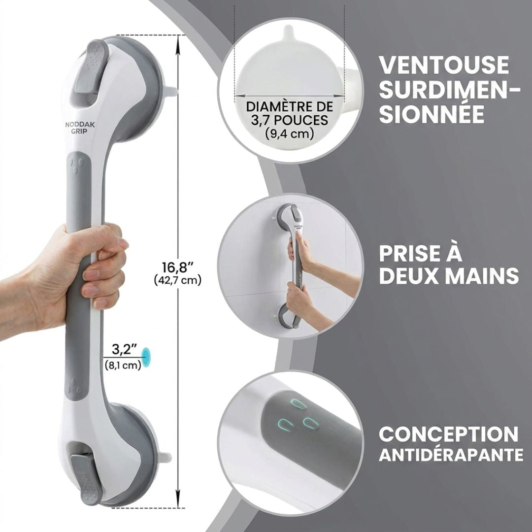 Malin Québec Grip – Barre de Sécurité pour Douche