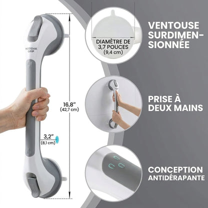 Malin Québec Grip – Barre de Sécurité pour Douche