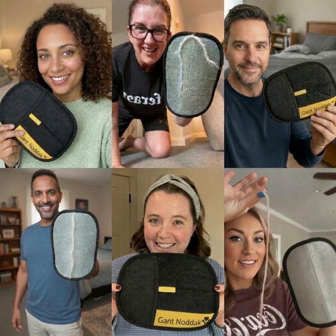 Gant Malin Québec Nettoyant Anti-Poils Réutilisable