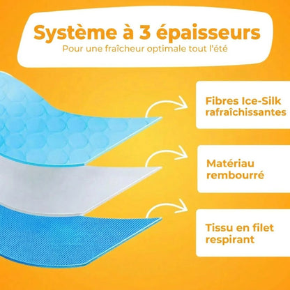 CoolPat™ – Tapis Rafraîchissant Premium pour Chien & Chat