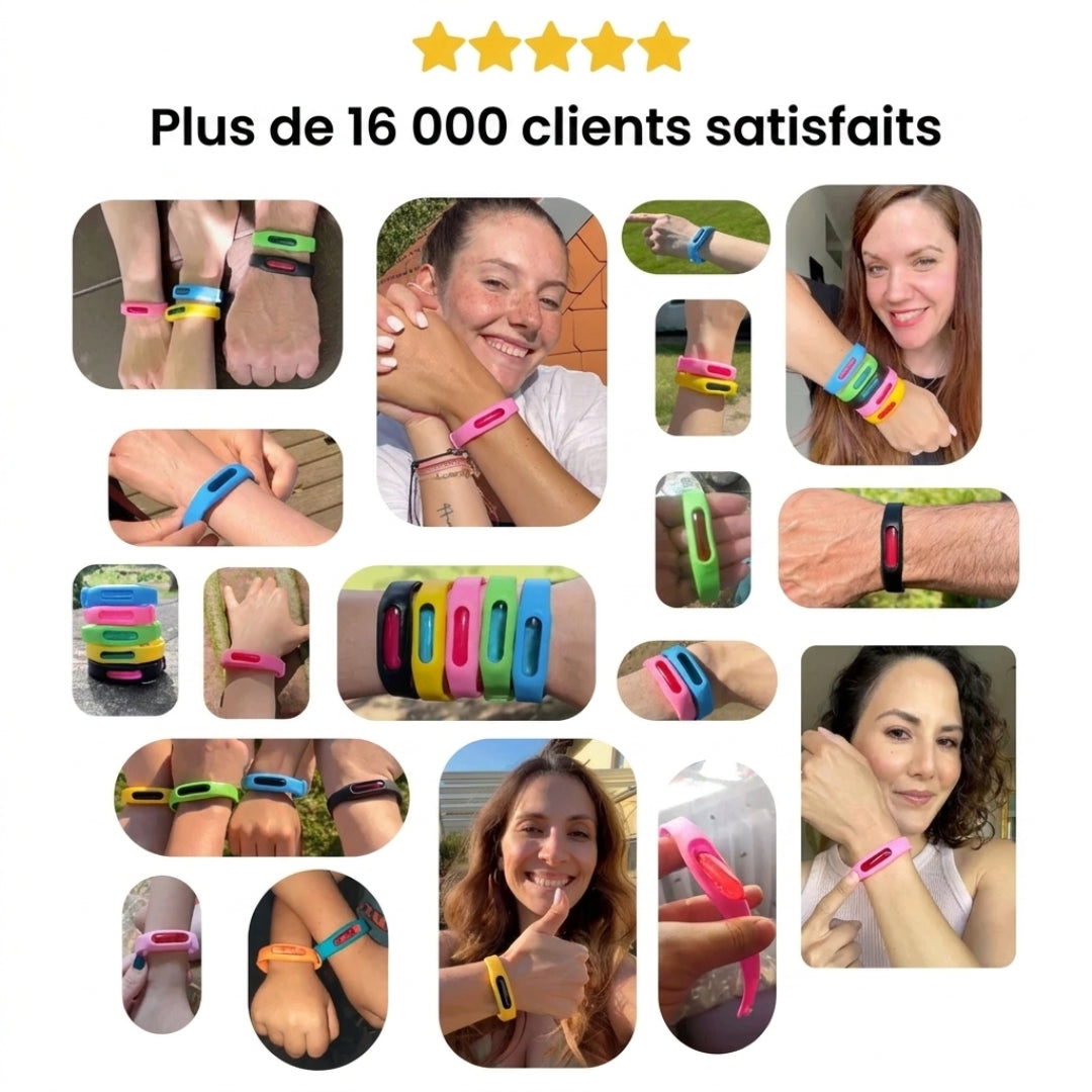 Bracelet anti-moustiques Malin Québec