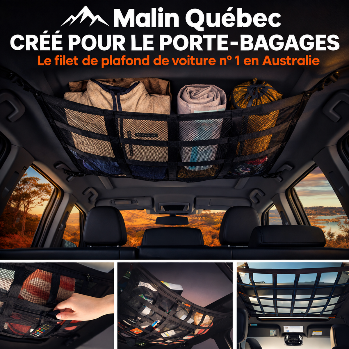 Malin Québec™ Rangement de Plafond