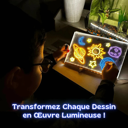 Tablette MagicLight – Dessine avec de la lumière, stimule l'imaginaire