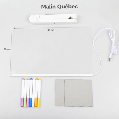 Tablette MagicLight – Dessine avec de la lumière, stimule l'imaginaire