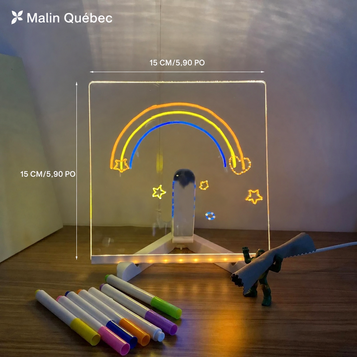 Tablette MagicLight – Dessine avec de la lumière, stimule l'imaginaire