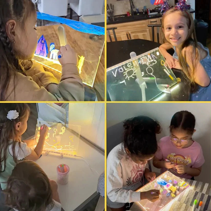 Tablette MagicLight – Dessine avec de la lumière, stimule l'imaginaire